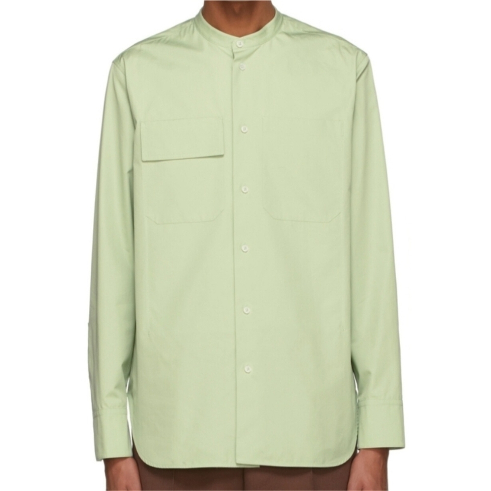 Jil Sander Cotton Shirt, 42/16½